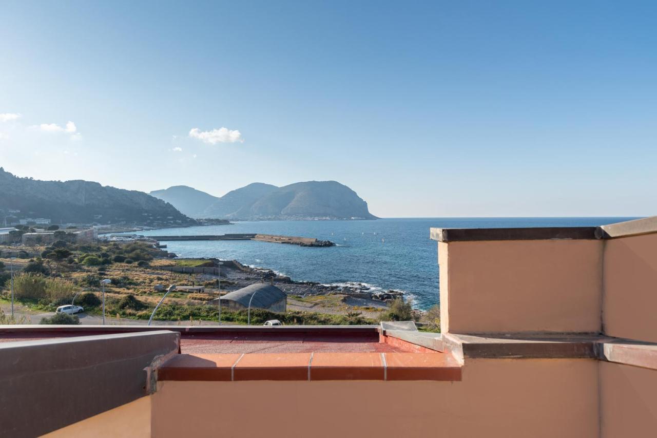 Appartamento Domus Sicily - Mondello in Terrazza Esterno foto