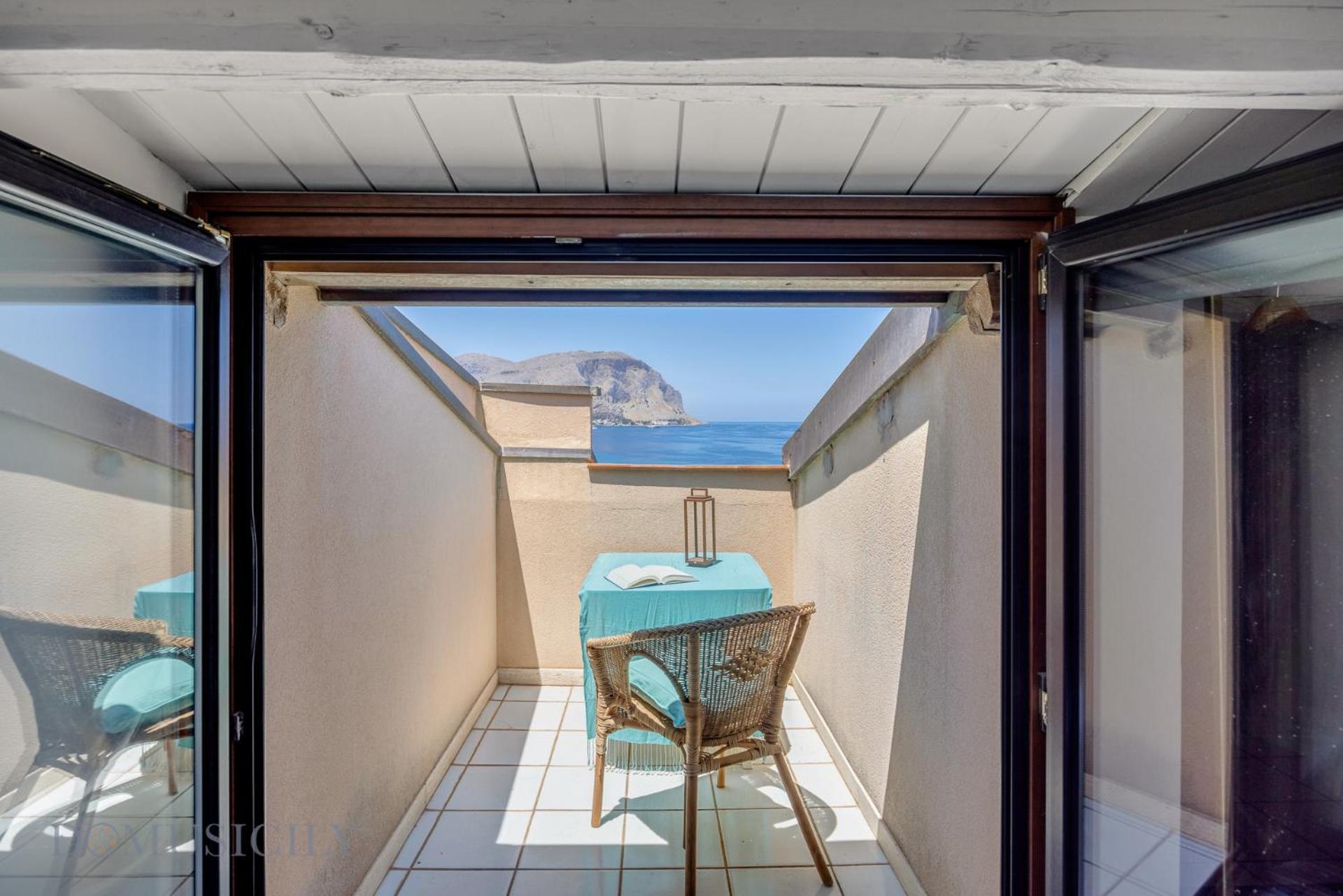 Appartamento Domus Sicily - Mondello in Terrazza Esterno foto